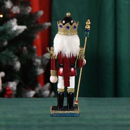 Christmas Decorations Nutcracker Ornament Doll Wooden Soldier For Home Birthday Gift