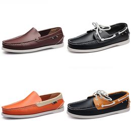 Men's shoes Sailing shoes Casual shoes Leather breathable designer sneakers high quality GAI