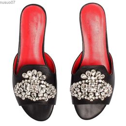Sandals Designer womens flat shoes slider mule shoes 2024 shoes womens summer slippers fashionableL2403