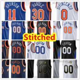 Stitched Basketball Jerseys 3 Josh Hart 2 Miles McBride 55 Isaiah Hartenstein 13 Shake Milton 21 DaQuan Jeffries 45 Jericho Sims 00 Jacob Toppin 25 Mamadi Diakite