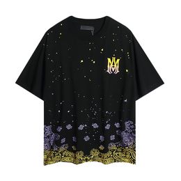 Man Summer Designer Hip Hop T-shirts Men's Casual Top Tees Tshirts M-3XL A6