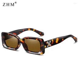 Sunglasses Fashion Design Retro Square Men Women Small Rectangle Sun Glasses Ladies Vintage Driving Eyewear UV400