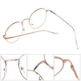 Sunglasses Vintage Oversized Portable Vision Care Optical Glasses Round Spectacles Eyeglasses Frame