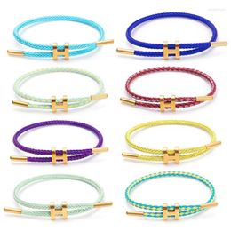 Charm Bracelets Fashion No Fade Stainless Steel Wire Waterpro Of Rope Adjustable Titanium Waterproof And Sweatpro Bracelet