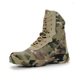 Fitness Shoes Camouflage Men Boots Work Safty Desert Tactical Military Autumn Winter Special Army Ankle Male