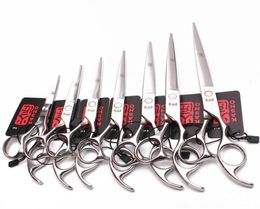 1Pcs 5quot 55quot 6quot 65quot 7quot 75quot 8quot Barber Shop Pets Shears Cutting Shears Thinning Scissors Human 5289786