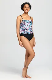 Women's Swimwear Bikini European And American Sexy One-Piece Printed Swimsuit Beach