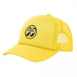 Ball Caps Moon Eyes Motorcycle Racing Trucker Men Hip-Hop JDM Hat Sun Hats Adjustable Snapback Mesh Baseball Wholesale