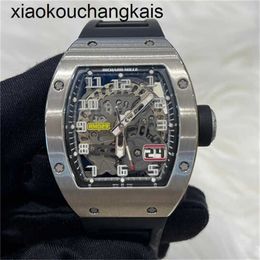 RichasMiers Watch Ys Top Clone Factory Watch Carbon Fiber Automatic Luxury Ceramic Waterproof Clone RM029 FashionLBE6
