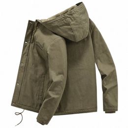 winter Parka Men's Jackets Bomber Parkas New Coats & Vintage Clothing Men Luxury Hooded Sweat-shirt Work Wear Fleeced Clothing l3wI#