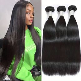 12A Brazilian Bone Straight Hair Bundles Wholesale Natural Colour 100% Virgin Human Hair Extensions for Women 1/3/4 Bundles Deal