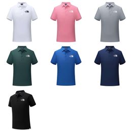 2024 the latest solid Colour Polo shirt, loose and slim noortherlyyyy custom mens polo shirts,