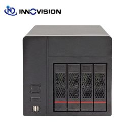 Towers High Quality New Tooless 4 Hdd Trays 4bays Hard Disc Nas Storage Server Case Support Miniitx Motherboard