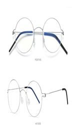 Round Prescription Lens Frame Retro TItanium Fulll Rim Eyewear HIgh Quality Antireflective Goggle Silver Reading Glasses Men Sung5797125