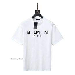 Mens Designer Band T Shirts Fashion Black White Short Sleeve Luxury Letter Pattern T-shirt Size Xs-4xl 5683