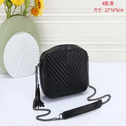 Designer bag Handbags Fashion Diagonal Straddle One Womens Ladies Versatile Camera Tassel