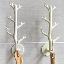 Hooks Instagram Style Simulation Tree Branch Wall Decoration Hanging Resin Creative Home Storage