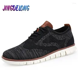 Casual Shoes Summer Men's Breathable Mesh Moccasins Luxury Sneakers Handmade