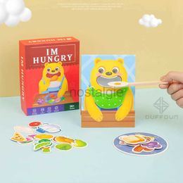 Intelligence toys Montessori Kids Education Toys Simulation Bead Clamping Feeding Game Parent-Child Interaction Baby Chopsticks Training 24327