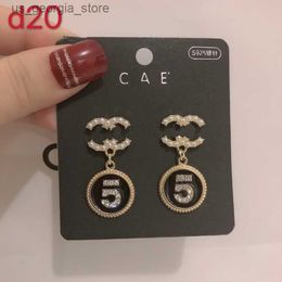 Charm Spring New Stud Earring Designer Diamond Earrings 2023 Romantic Love Couple Family Gifts dangle Letter Earrings Fashion Love Jewellery Wholesale Y240327