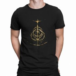 ring light T-Shirts Men DARK SOULS Awesome Cott Tees O Neck Short Sleeve T Shirts Gift Idea Tops y7PL#