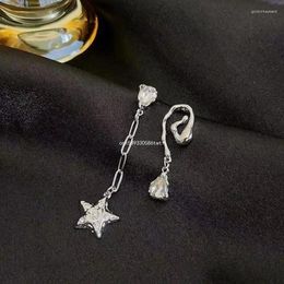 Dangle Earrings Asymmetric Star Pendant Jewelry Lightweight Drop Birthday Gift Dropship