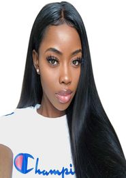 360 Lace Frontal Wig Brazilian Virgin Hair Straight 360 Full Lace Frontal Human Hair Wigs Pre Plucked With Baby Hair4578692