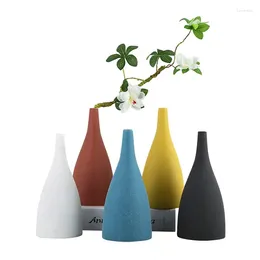 Vases Multicolor Fashion Yellow Vase Porcelain Wedding Room Decor Jardiniere Dining Table Furnishings Flower Plant Stand