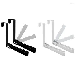 Hangers 2 Pack Over The Door Hooks Hanger Sturdy Foldable Drying Rack For Clothes Coats And Towels