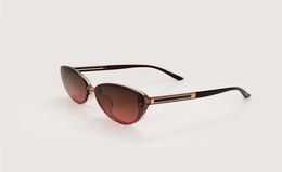 High quality fashion womans sunglasses occhiali da sole cat eye glasses mens sunglass gafas de sol pink gradient lens women eyegla9831345