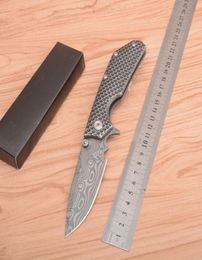 Strider Tactical Folding Knife Aluminium Honeycomb Handle Damascus Pattern Blade Outdoor Camping Hiking Fishing Rescue Pocket Gift 7924021