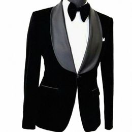 black Gentleman Men Suit Jacket Single Piece New High-quality Men's Formal Ocn Party Blazer v312#