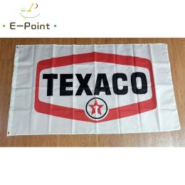 Accessories Texaco Gas & Oil Flag 60*90cm (2x3ft) 90*150cm (3x5ft) Size Christmas Decorations for Home and Garden