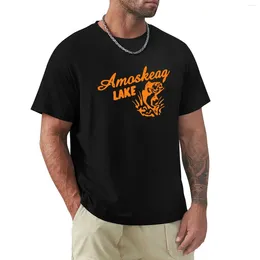 Men's Polos Amoskeag Lake Grown Ups T-Shirt Sports Fans Summer Tops Customs Shirts Graphic Tees Oversized T For Men