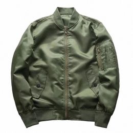 pilot jacket, tactical suit, baseball collar, solid color, new product F6rI#