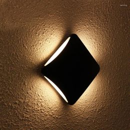 Wall Lamp 10pcs/Lot 4 3W LED Outdoor Sconce 12W Waterproof COB Mounted Garden Porch Stair Light AC85-265V Loft Decor