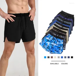 Running Shorts Sports For Men's Summer Outdoor Loose Camouflage Fitness Pants Breathable Mid Rise Quick Drying Cropped