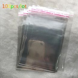 Jewellery Pouches 4x6-14x14cm Various Models Resealable Poly Bag Transparent Opp Plastic Bags Self Adhesive Jewellery Making