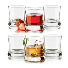 Bourbon 1 whisky bez ołowiu kryształowe komputery szklane białe spiry mub kubki kubki wino kubek domowy bar pijący 0619 069