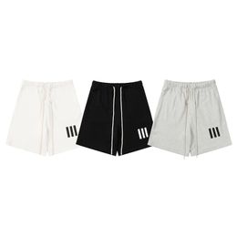 Mens Shorts Solid Colour Designer Streetwear Track Pant Casual Couples Joggers Pants High Street Beach Shorts for Men Women