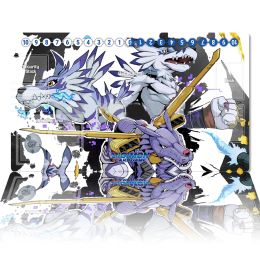 Pads Digimon Playmat Garurumon DTCG CCG Board Game Card Game Mat Anime Mouse Pad Custom Rubber Desk Mat Gaming Accessories Zones Bag