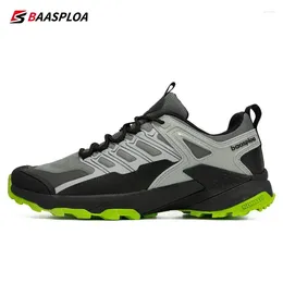 Fitness Shoes Baasploa Men Hiking Fashion Outdoor Sneakers For Waterproof Casual Anti-Skid Wear-Resistant Male