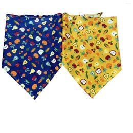 Dog Apparel 60pcs/lot Special Making Fall Pumpkin Thanksgiving Pet Puppy Cat Bandanas Collar Scarf Tie Handkercheif Y679