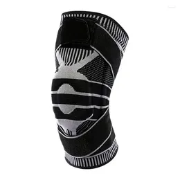 Knee Pads Support Unisex Sports With Fixed 3D Structural Weaving Tool For Football Basketball