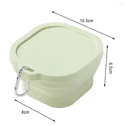 Bowls Collapsible Bowl Reusable Silicone Portable Multifunctional Set For Outdoor Picnics Travel Foldable Kids