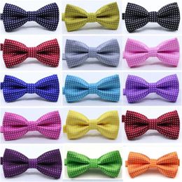 Dog Apparel 60pcs Accessories Bow Ties Polka Dots Adjustable Cat Bowties Collar Pet Grooming Supplies