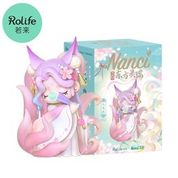 Robotime Rolife Nanci Auspicious Eastern Spirit Beast Blind Box Action Figures Doll Toys Surprise Lady ZNXX0 240325