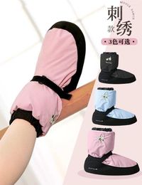 Dance Shoes High-quality Warm Warm-up Cotton Boots Children's Autumn And Winter Exercise Adult Ballet Sho