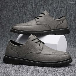 Casual Shoes Laced Legitimate Leather Sneakers Men's Luxury Vulcanize Tennis Boy From 2 To 7 Years Sport Gym Est