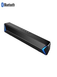 Bluetooth Bar Speaker and Phones Holder 2pcsLot Home Theater Stereo HiFi Sounds Wired Computer Sound Rich Bass USB Powered Soundb2683374